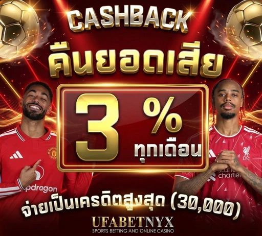 คืนยอดเสีย 3% ทุกเดือน